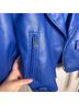 Storets 100% Polyurethane Blue Jacket Size S - photo 5