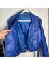 Storets 100% Polyurethane Blue Jacket Size S - photo 9