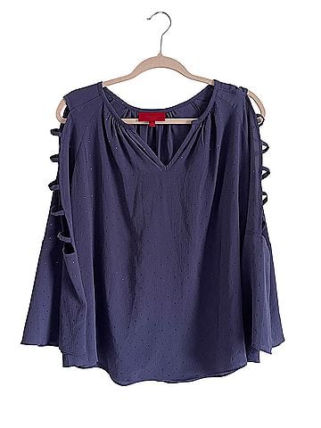 Jennifer Lopez Long Sleeve Blouse (view 1)
