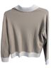 Ann Taylor LOFT Tan White Pullover Sweater Size S - photo 2