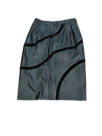 Topolino Leather Skirt (view 2)