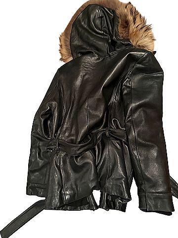 Andrew Marc Leather Jacket (view 2)