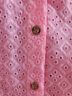 Lilly Pulitzer 100% Polyester Pink Long Sleeve Button-Down Shirt Size S - photo 4