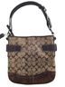 Coach Print Brown Leather Shoulder Bag One size - photo 2