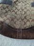 Coach Print Brown Leather Shoulder Bag One size - photo 3