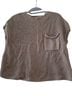 Lillusory Brown Short Sleeve Blouse Size S - photo 1