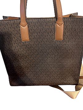 Michael Kors Leather Tote (view 2)