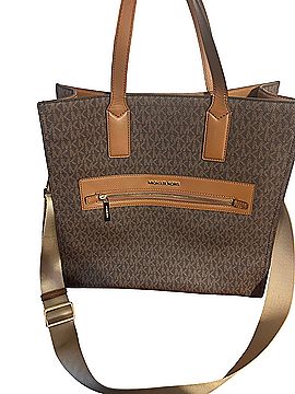 Michael Kors Leather Tote (view 1)