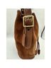 Coach 100% Leather Solid Brown Shoulder Bag One size - photo 3