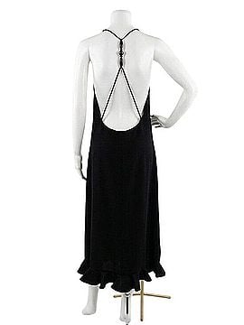 Rebecca Taylor Compact Stretch Sweater Knotted Bodycon Column Casual Dress (view 2)
