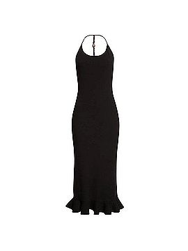 Rebecca Taylor Compact Stretch Sweater Knotted Bodycon Column Casual Dress (view 1)