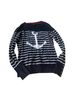 Nautica Stripes Blue White Pullover Sweater Size S - photo 1