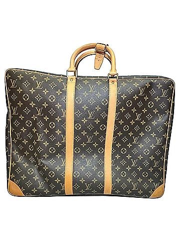 Louis Vuitton Louis Vuitton Monogram Sirius 55 Suitcase in Brown Canvas (view 1)