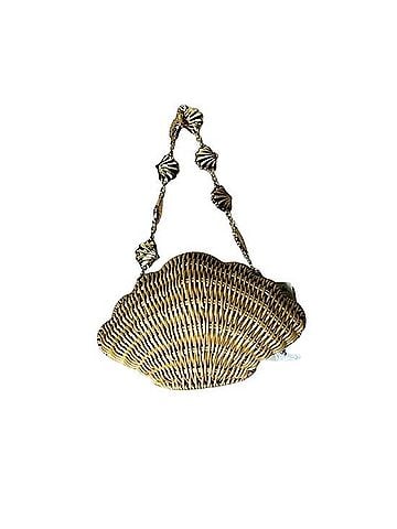 Tommy Bahama Wicker Clam Shell Purse Shoulder Bag (view 1)