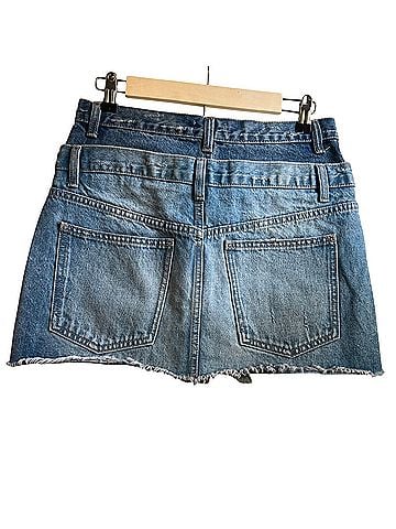 Zara Denim Skirt (view 2)