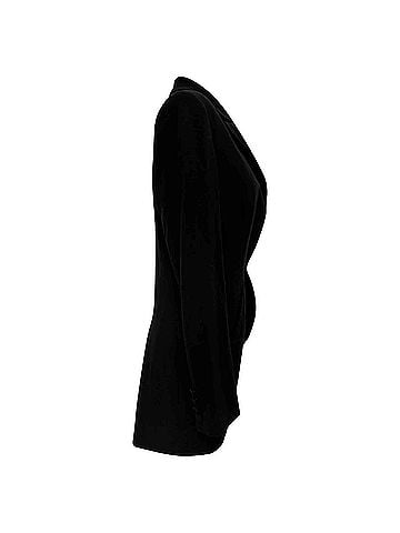 Ralph Lauren Ralph Lauren Tuxedo Blazer in Black Wool (view 2)