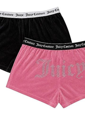 Juicy Couture Velour Lounge Shorts Set Shorts (view 1)