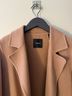 Theory Brown Coat Size S - photo 3