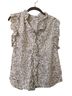 Dylan Floral Ivory Black Sleeveless Blouse Size XS - photo 1
