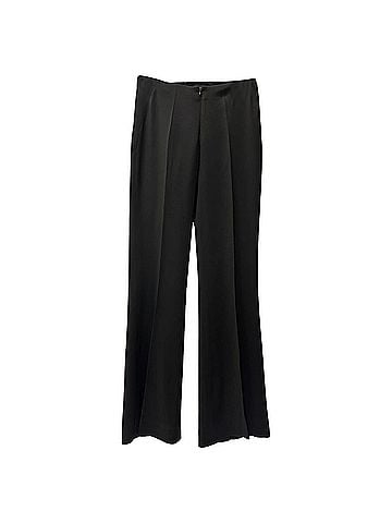 Tahari Tahari High-Rise Trousers in Black Triacetate (view 1)