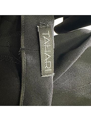 Tahari Tahari High-Rise Trousers in Black Triacetate (view 2)