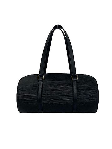 Louis Vuitton LOUIS VUITTON Louis Vuitton Soufflot Epi Leather Genuine Handbag Mini Boston Bag Drum Noir 31020 (view 1)