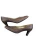 Bruno Magli 100% Leather Brown Heels Size 8 - photo 2