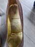 Bruno Magli 100% Leather Brown Heels Size 8 - photo 4