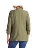 DKNY Notch Scrunch Sleeve Open-Front Blazer Blazer - photo 2
