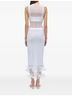SIMKHAI White Casual Skirt Size XL - photo 6