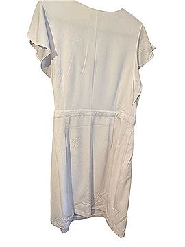 Banana Republic Faux-Wrap Flutter Sleeve Dress Casual Dress (view 2)