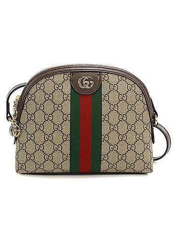 Gucci GUCCI Ophidia Small Crossbody Shoulder Bag (499621) - Women's, Beige (view 1)