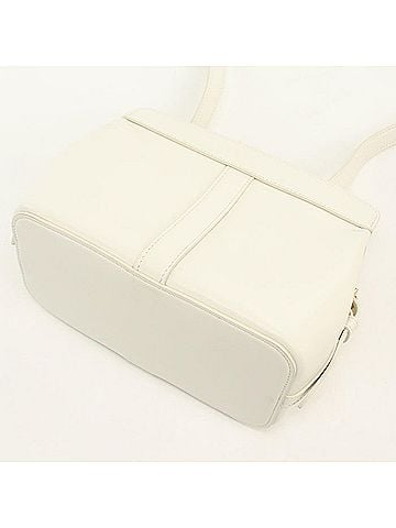 Céline CELINE Celine Shoulder Bag 191993CRC Teen Cabas de France Women's White (view 2)