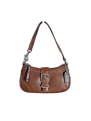 Coach Hamptons Demi Leather Shoulder Bag (view 2)