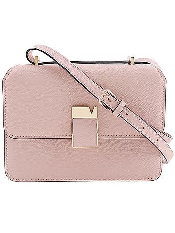 Valextra Valextra Noro Small Shoulder Bag N568253 Calfskin Flap - Women's (view 1)