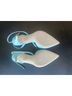 J.Crew 100% Leather Teal J.Crew Heels Size 8 - photo 5