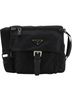 Prada 100% Nylon Black Prada shoulder bag, nylon, black, unisex. One size - photo 1