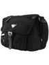 Prada 100% Nylon Black Prada shoulder bag, nylon, black, unisex. One size - photo 2