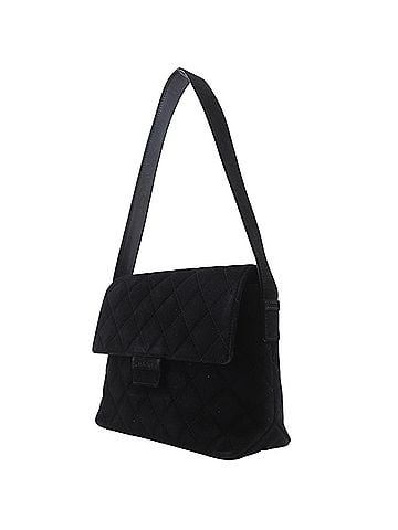 Chanel Chanel Matelasse Shoulder Bag, Suede, Black, A5 Size, Flap, Women's (view 2)