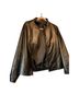 Gap 100% Leather 100% Polyester Black Jacket Size M - photo 1