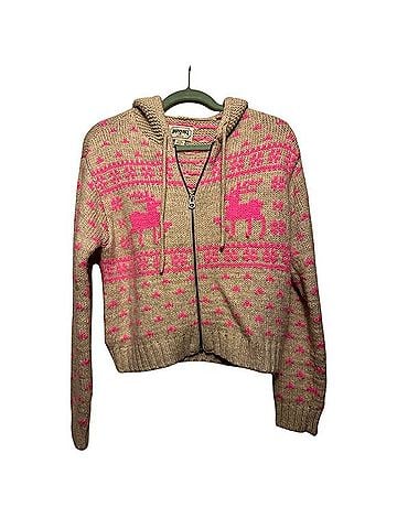 Urban Outfitters Elk Zip Up Hoodie Cardigan (view 1)