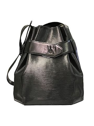 Louis Vuitton LOUIS VUITTON Louis Vuitton Epi Sac Depaule PM Shoulder Bag Women's Black M80157 T1 (view 1)