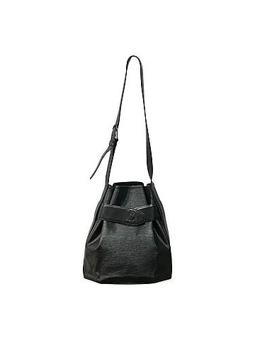 Louis Vuitton LOUIS VUITTON Louis Vuitton Epi Sac Depaule PM Shoulder Bag Women's Black M80157 T1 (view 2)