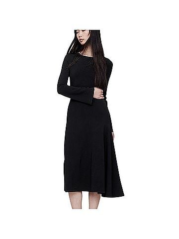 Banana Republic Flare-sleeve Midi Dress Casual Dress (view 1)