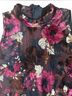 Robbie Bee Floral Multi Color Casual Dress Size M - photo 4