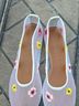 STAUD 100% Mesh Floral Pink Yellow Flats Size EU 38 - photo 3