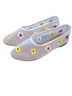 STAUD 100% Mesh Floral Pink Yellow Flats Size EU 38 - photo 1