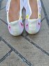 STAUD 100% Mesh Floral Pink Yellow Flats Size EU 38 - photo 6