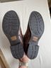 Born 100% Leather Brown Ankle Boots Size 9 1/2 - photo 3
