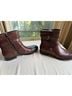Born 100% Leather Brown Ankle Boots Size 9 1/2 - photo 8